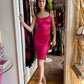 D&G 90s Pink Satin Slip Dress